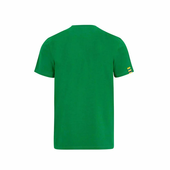 Ayrton Senna Fanwear Logo T-Shirt - Green/Navy/Yellow