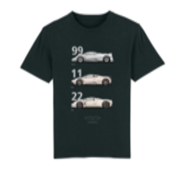 25th Anniversary Zonda/Huayra/Utopia T-Shirt - Black