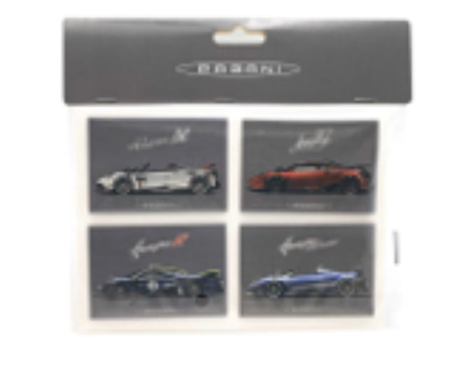 4 Huayra Magnets Set