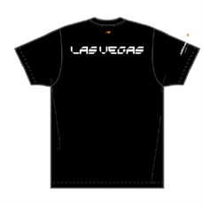 Las Vegas MCL38 T-Shirt 2 - Black/White