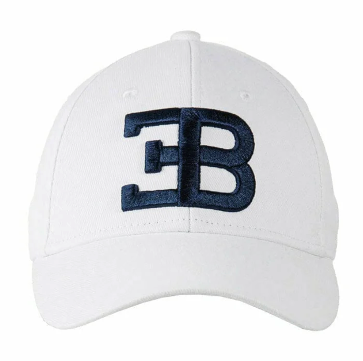 Bugatti Collection EB - Hat (White EMB Blue)