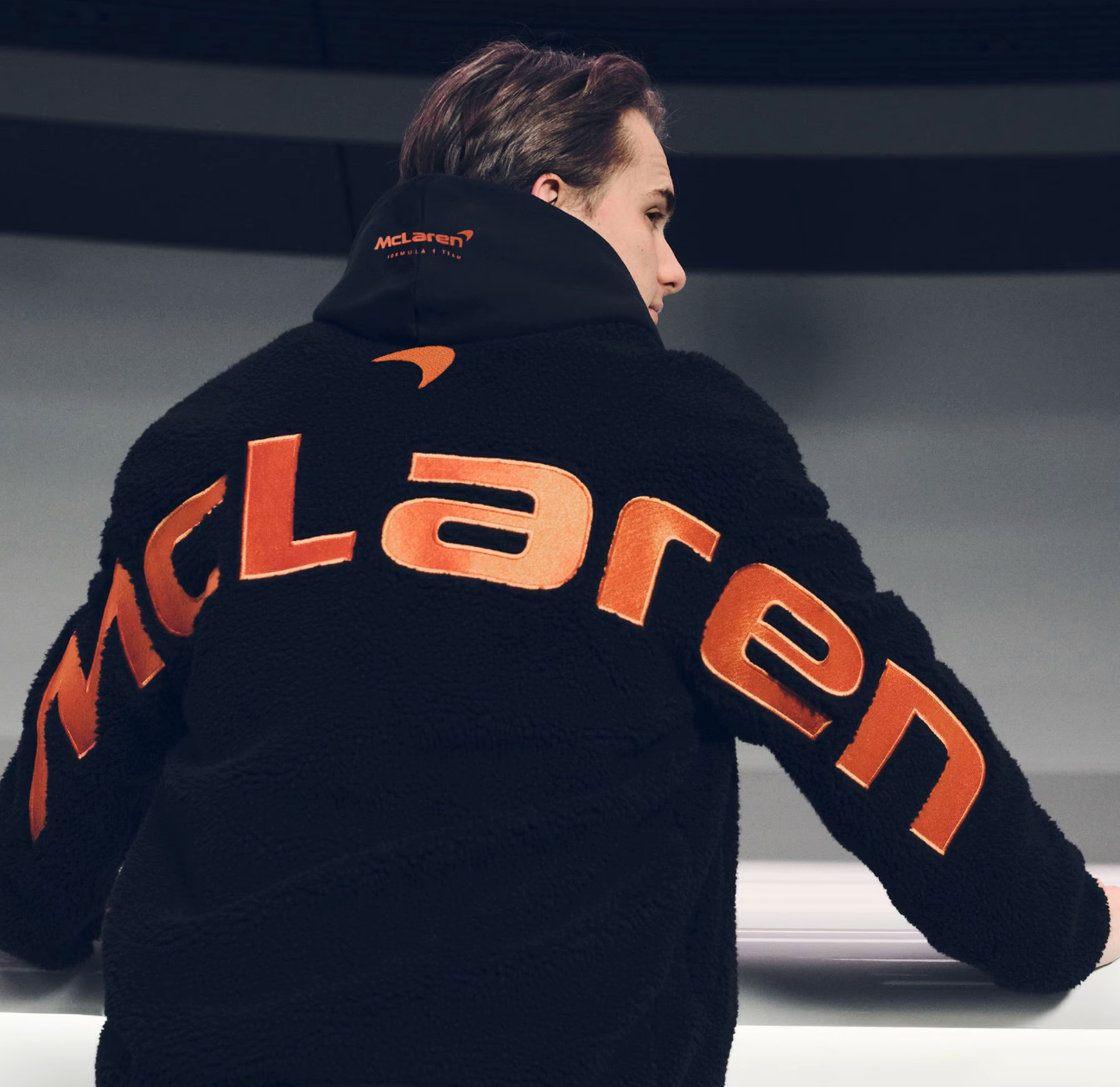McLaren x Reiss - Fleece Jacket - Black