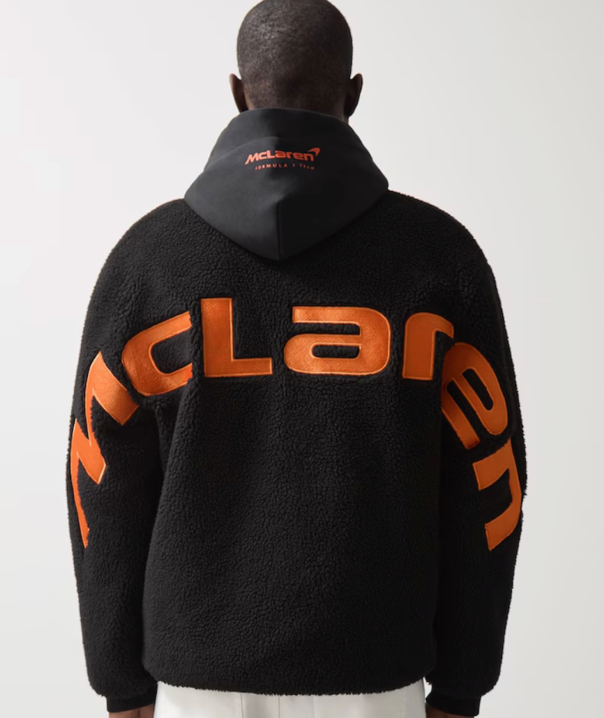 McLaren x Reiss - Fleece Jacket - Black