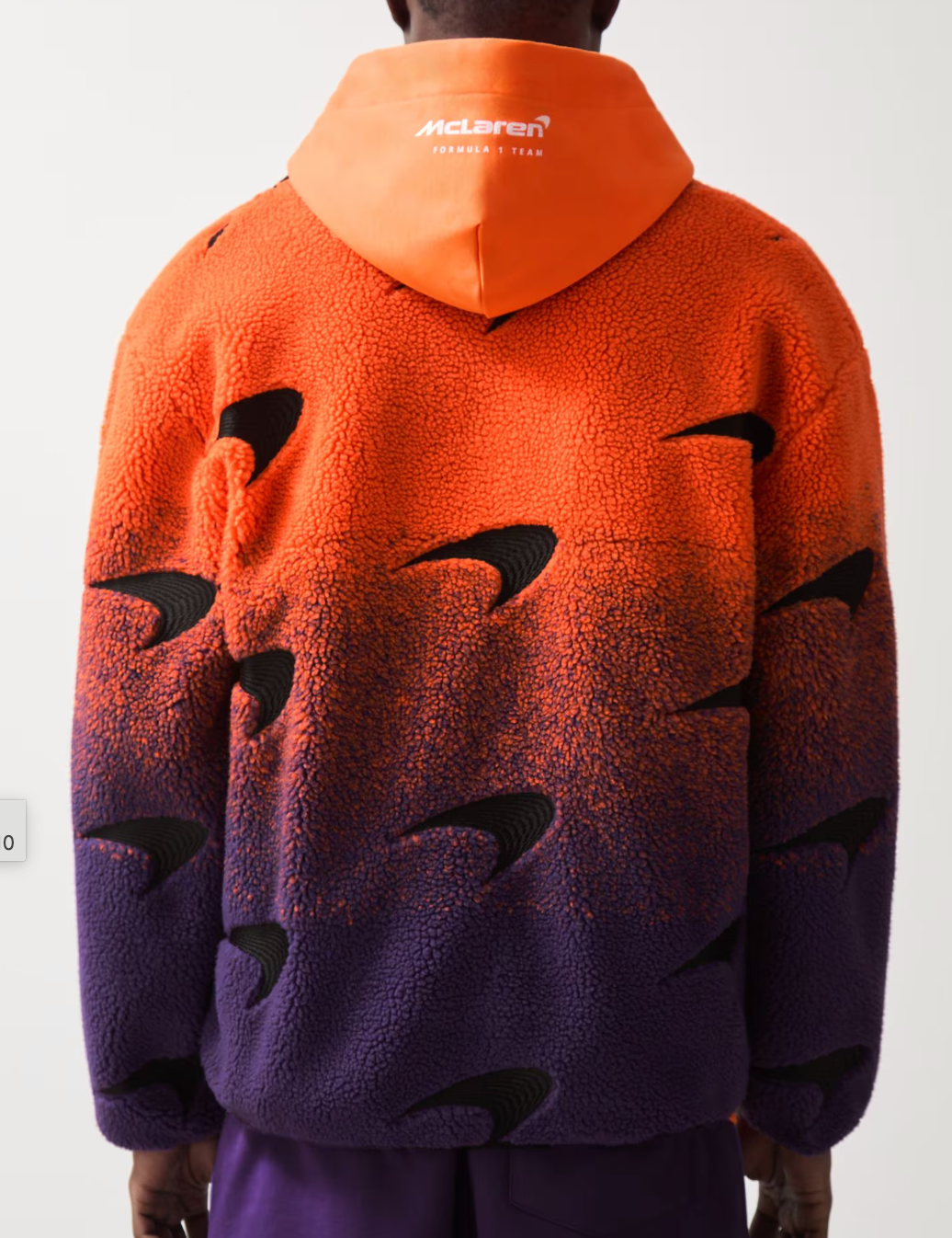 McLaren x Reiss - Fleece Jacket - Papaya
