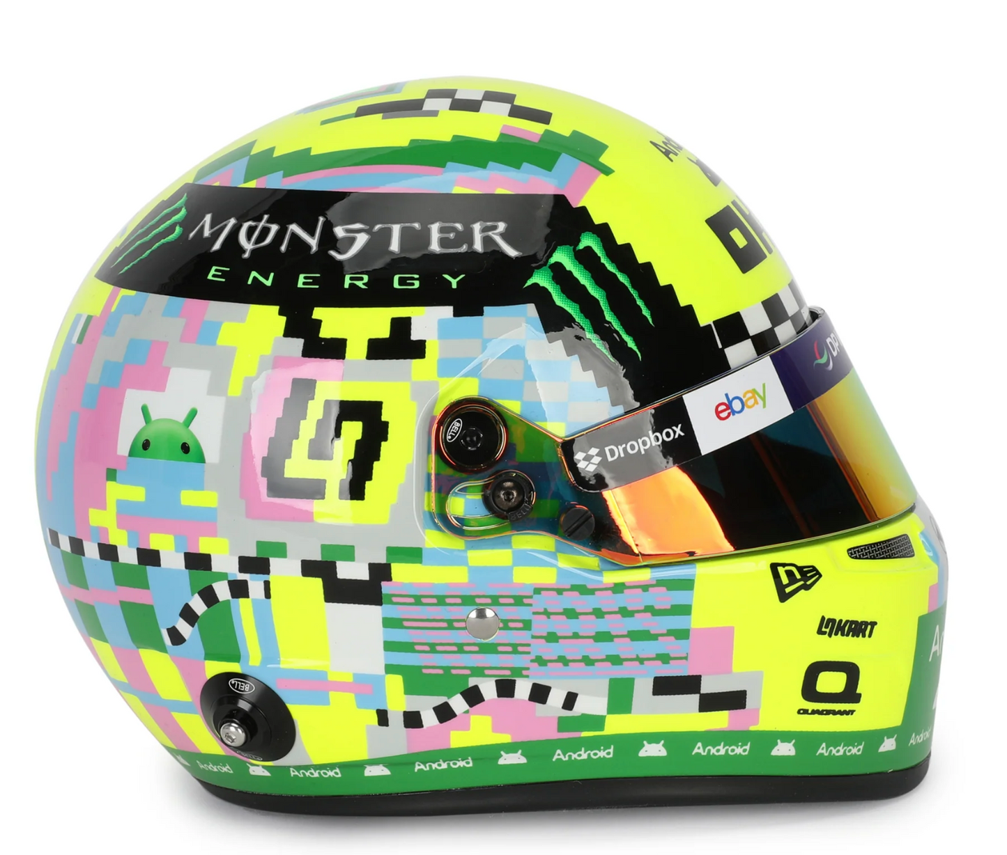 Lando Norris 2024 1:2 Scale Helmet - Silverstone Edition