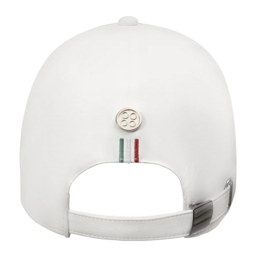 TC Metal Plaque Cap - White