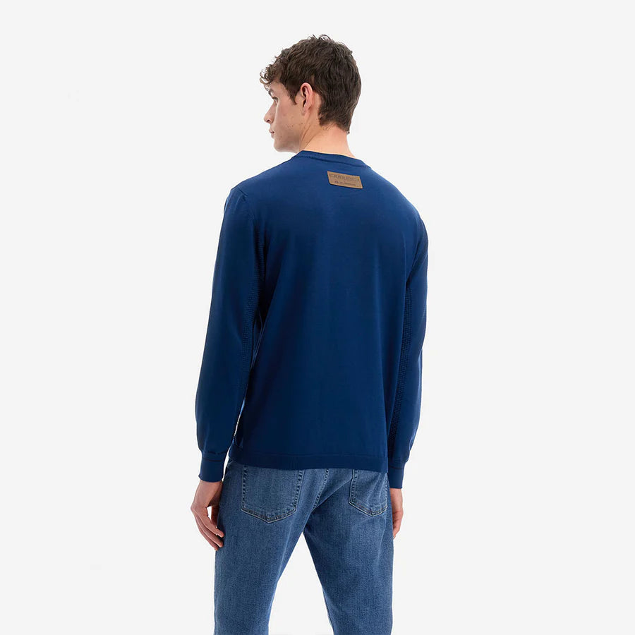 Utopia By LM Men's Crewneck Sweater - Avio