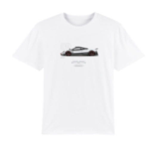 25th Anniversary Zonda 5 T-Shirt - White