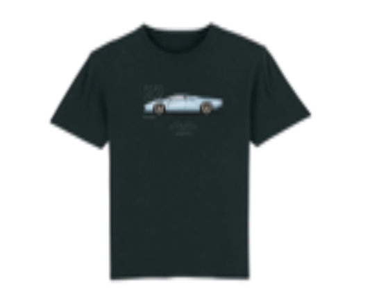 25th Anniversary Huayra Codalunga T-Shirt - Black