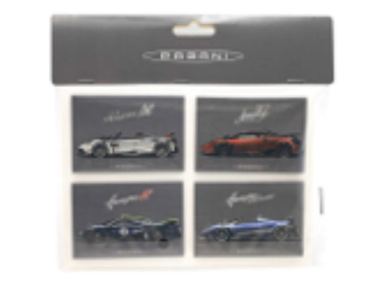 4 Huayra Magnets Set