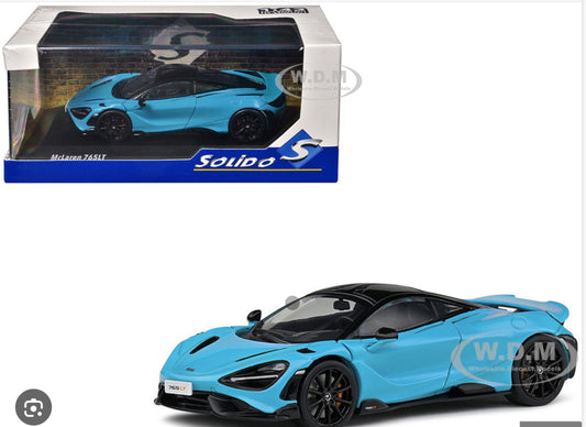 McLaren 765 LT Blue - Toy Car