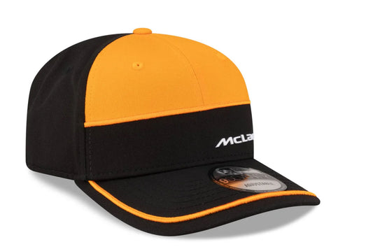 McLaren Auto - New Era Black and Orange Hat