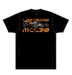 Las Vegas MCL38 T-Shirt 1 - Black/Orange