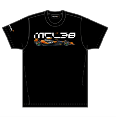 Las Vegas MCL38 T-Shirt 2 - Black/White