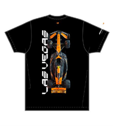 Las Vegas MCL38 T-Shirt 3 - Black/Orange
