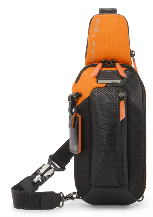 Tumi | McLaren Esports Downforce Sling - Black/Papaya