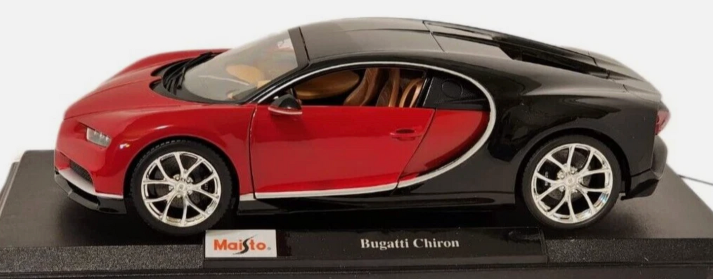 Bugatti - 1/18 Chiron Red by Maisto