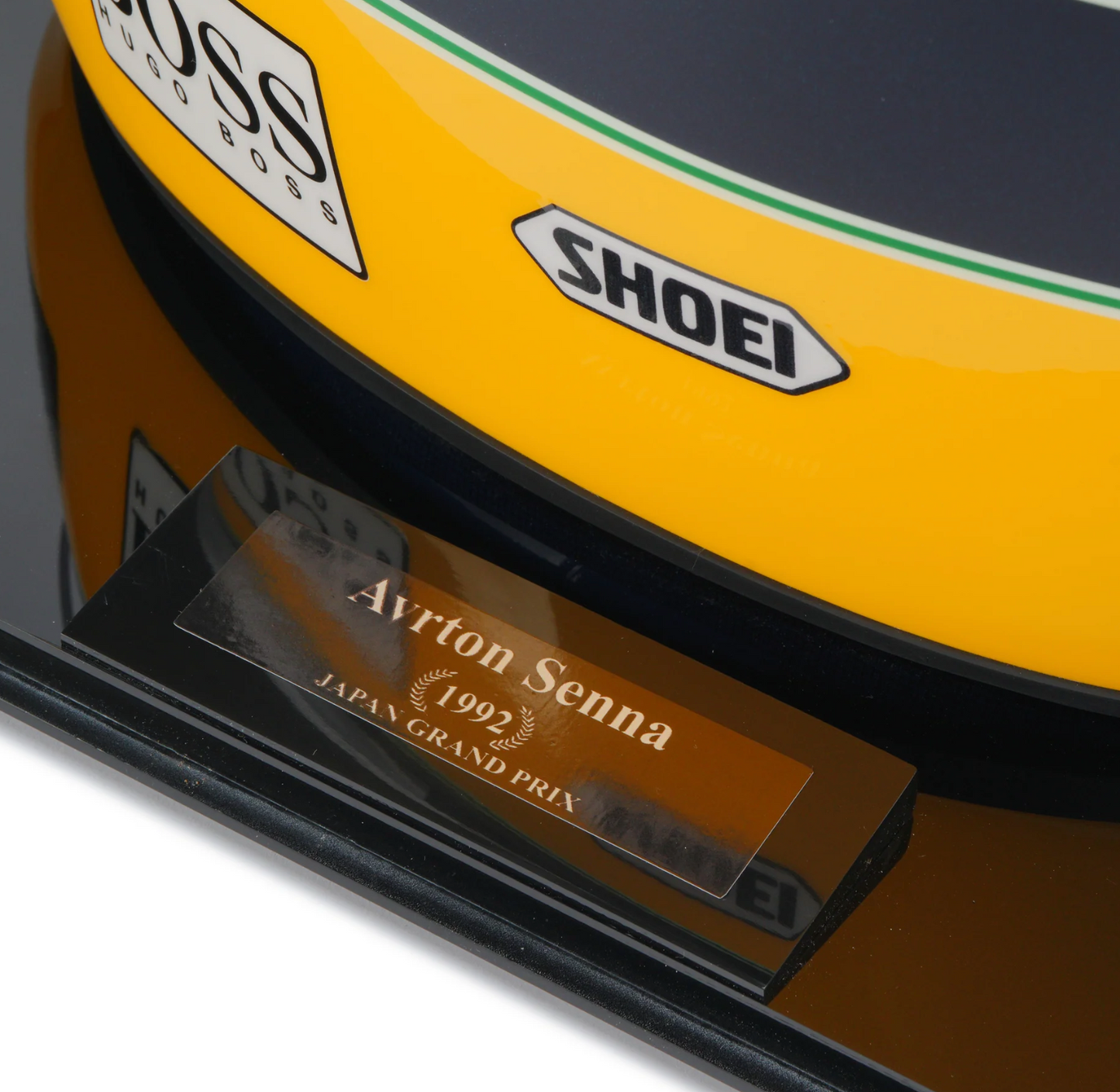 Ayrten Senna 1987 Replica Helmet - Full Size